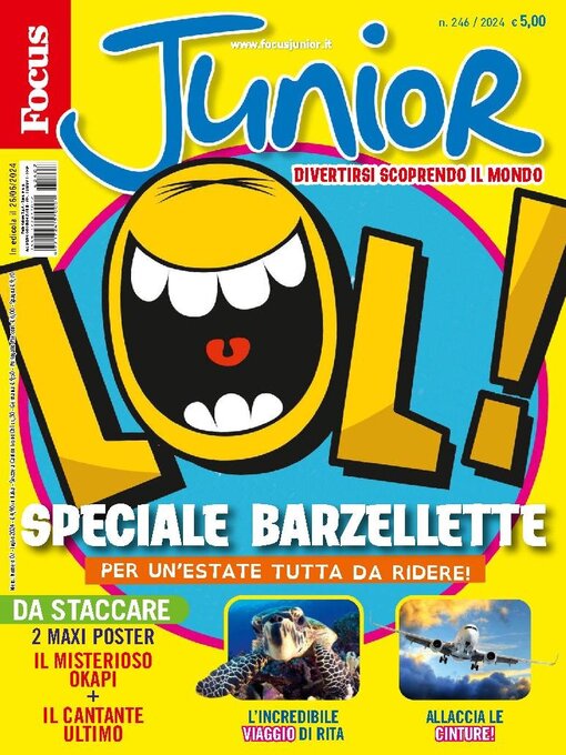 Title details for Focus Junior by Mondadori Media S.p.A., S.L.L. - Available